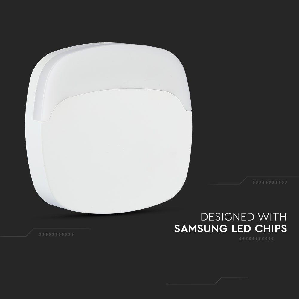 Mini lampka LED, Chip SAMSUNG, Barwa:4000K, Kwadrat, VTAC, SKU 827