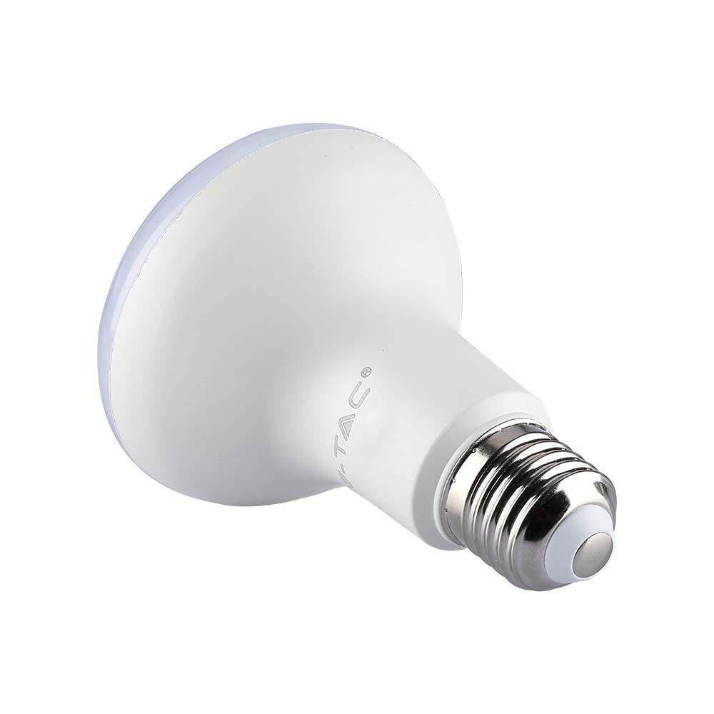 8.5W R63 Żarówka LED, Chip SAMSUNG, Barwa:6500K, Trzonek:E27, VTAC, SKU 21143