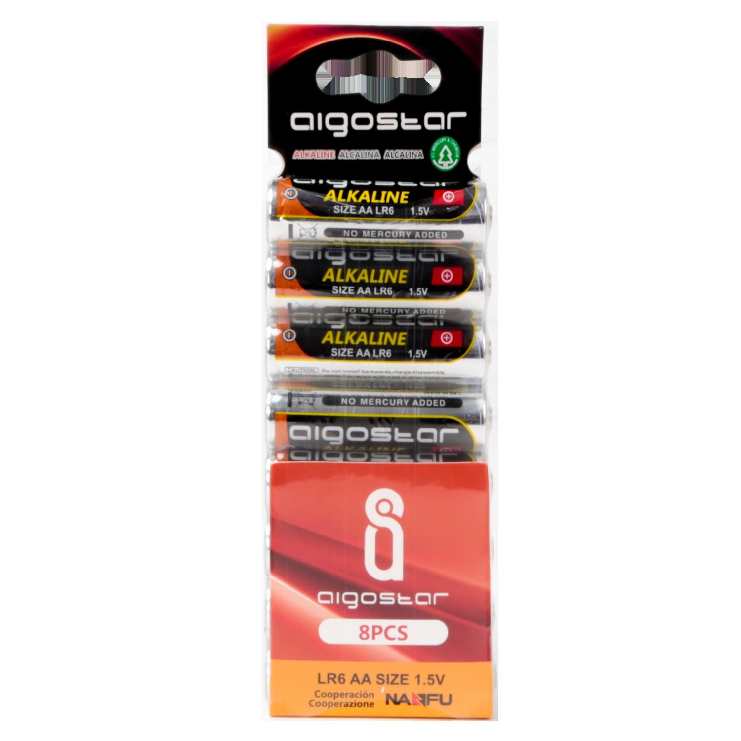 Alkaline battery LR6 AA-8S 1.5V 8pcs