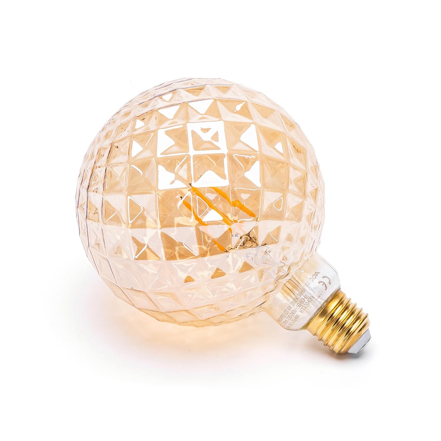 LED Filament Bulb (Pineapple) E27 4W