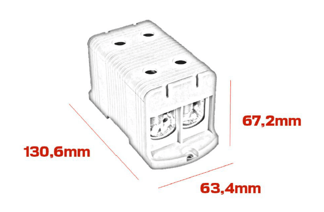 Listwa zaciskowa - Model FJ-E240/2 （szary）