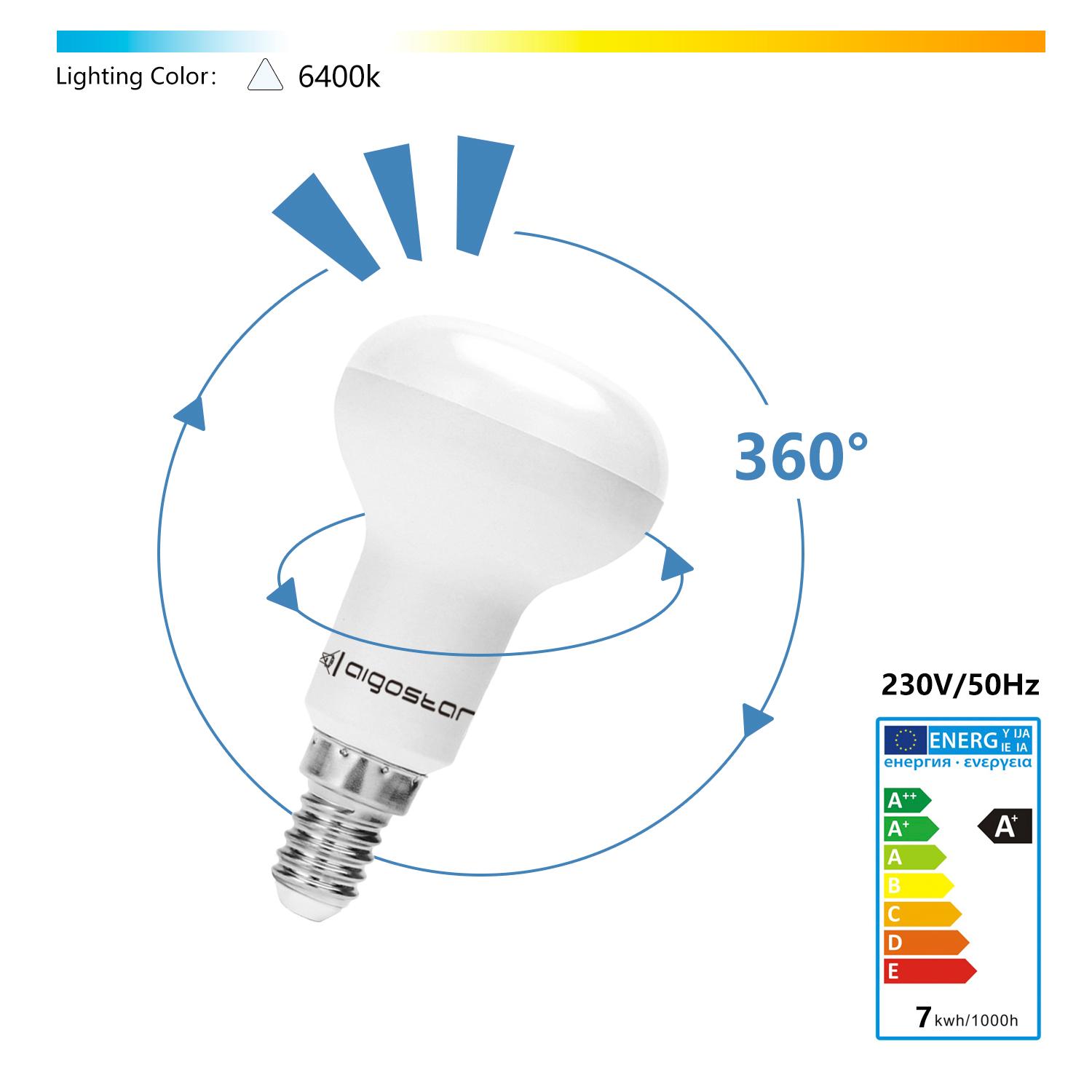 LED E14 R50 7W