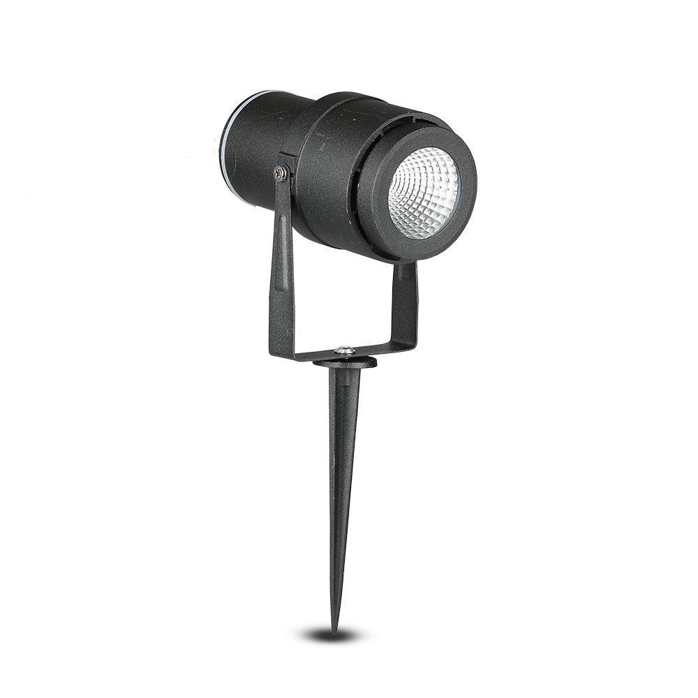 VT-857 12W LED GARDEN LAMP 3000K BLACK BODY