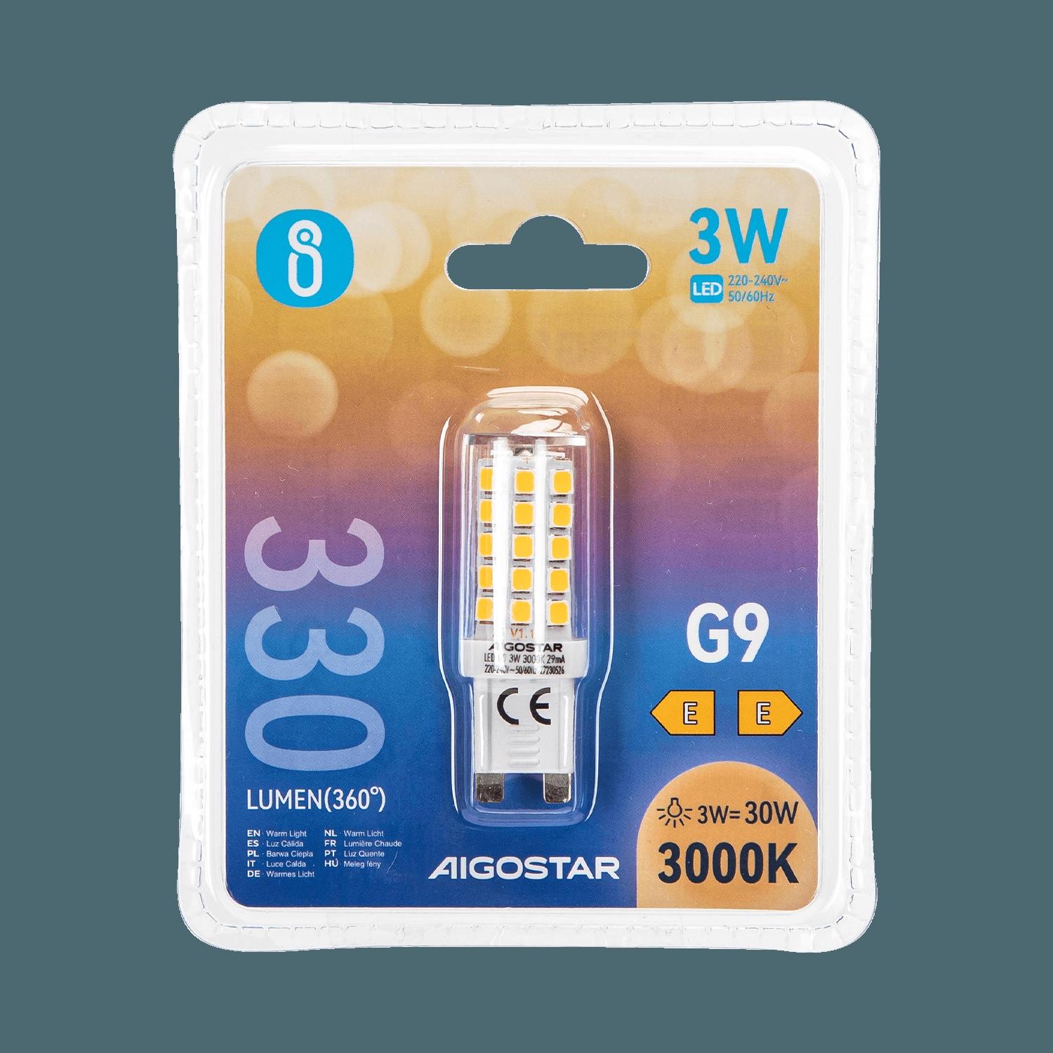 LED G9 (bez migotania)