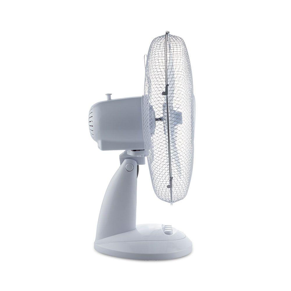 VT-4012-3 40W DESK FAN WITH KNOCK-DOWN BASE-4 BUTTONS-3 BLADES(12INCH)