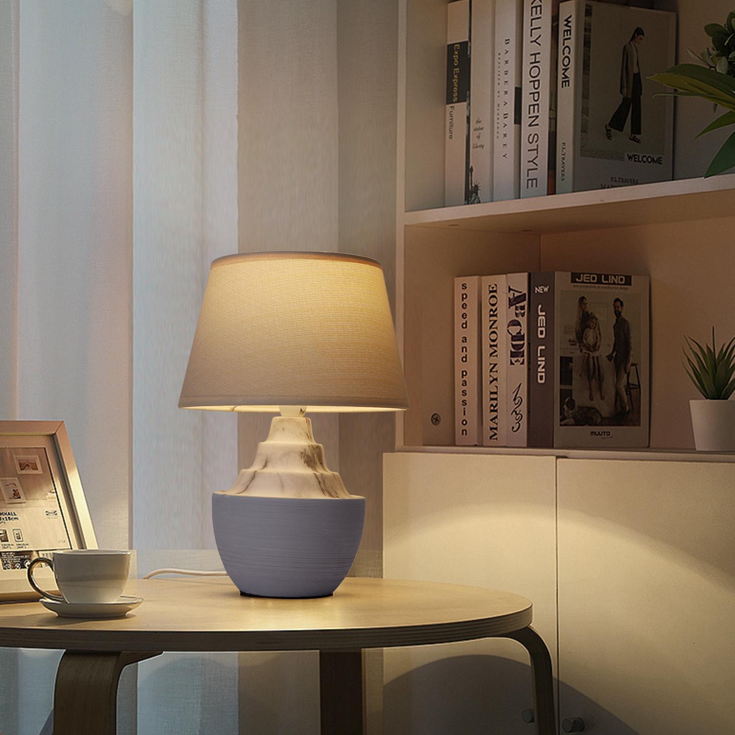 Ceramic Table Lamp (Without Light Source) E14