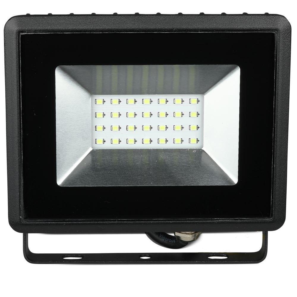 20W Naświetlacz LED SMD, Barwa: Zielony, Obudowa: Czarna, VTAC, SKU 5991