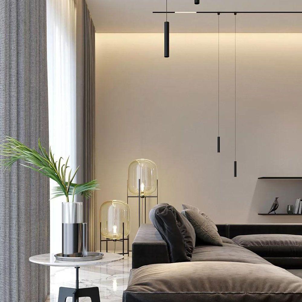 VT-908D 8W LED SMART HANGING PENDANT LIGHT 3IN1 BLACK BODY