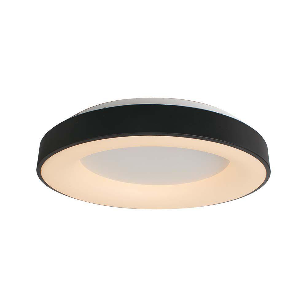 49W Dekoracyjna lampa sufitowa LED D: 60xH9CM 3000K, Obudowa: Czarna , VTAC, SKU 15346