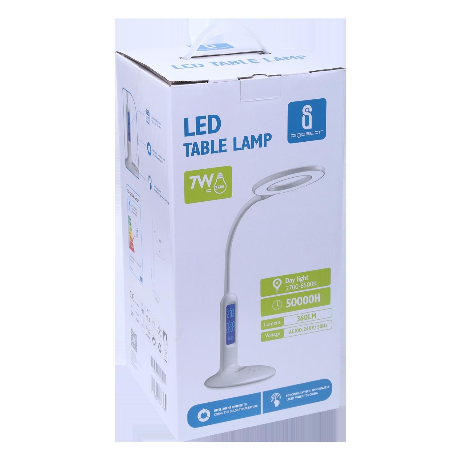 LED Multifunctional Table Lamp White 7W 2700-6500K