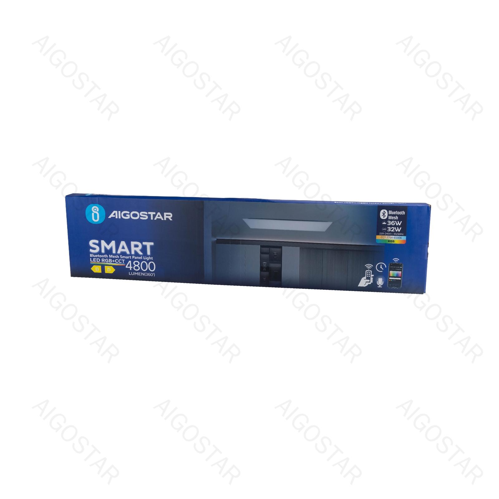 Bluetooth Mesh Smart Panel Light RGB+CCT 295*1195