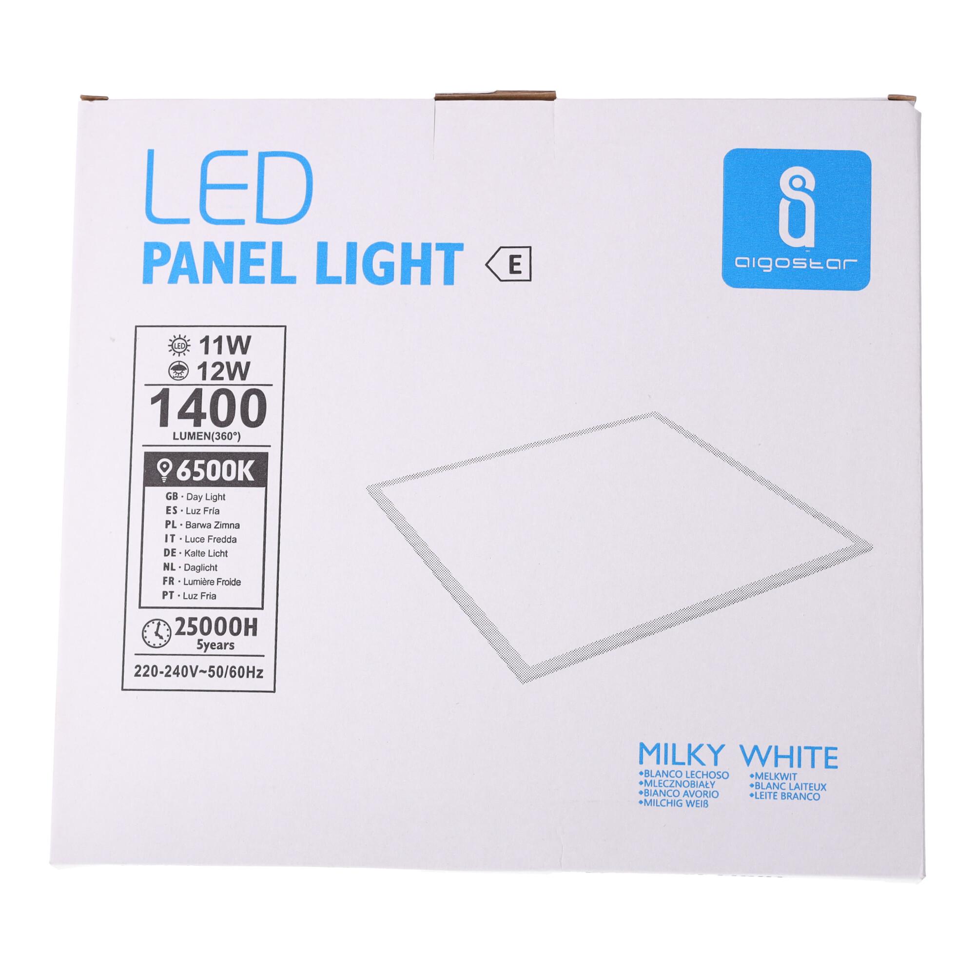 LED Edge-lit Panel Light 12W