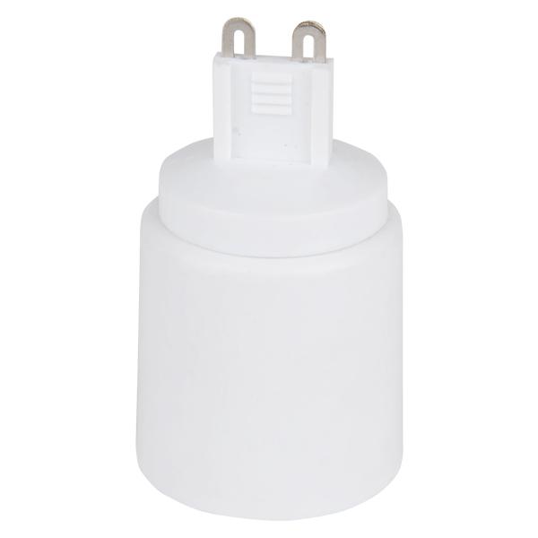 Adaptor G9 to E27 White