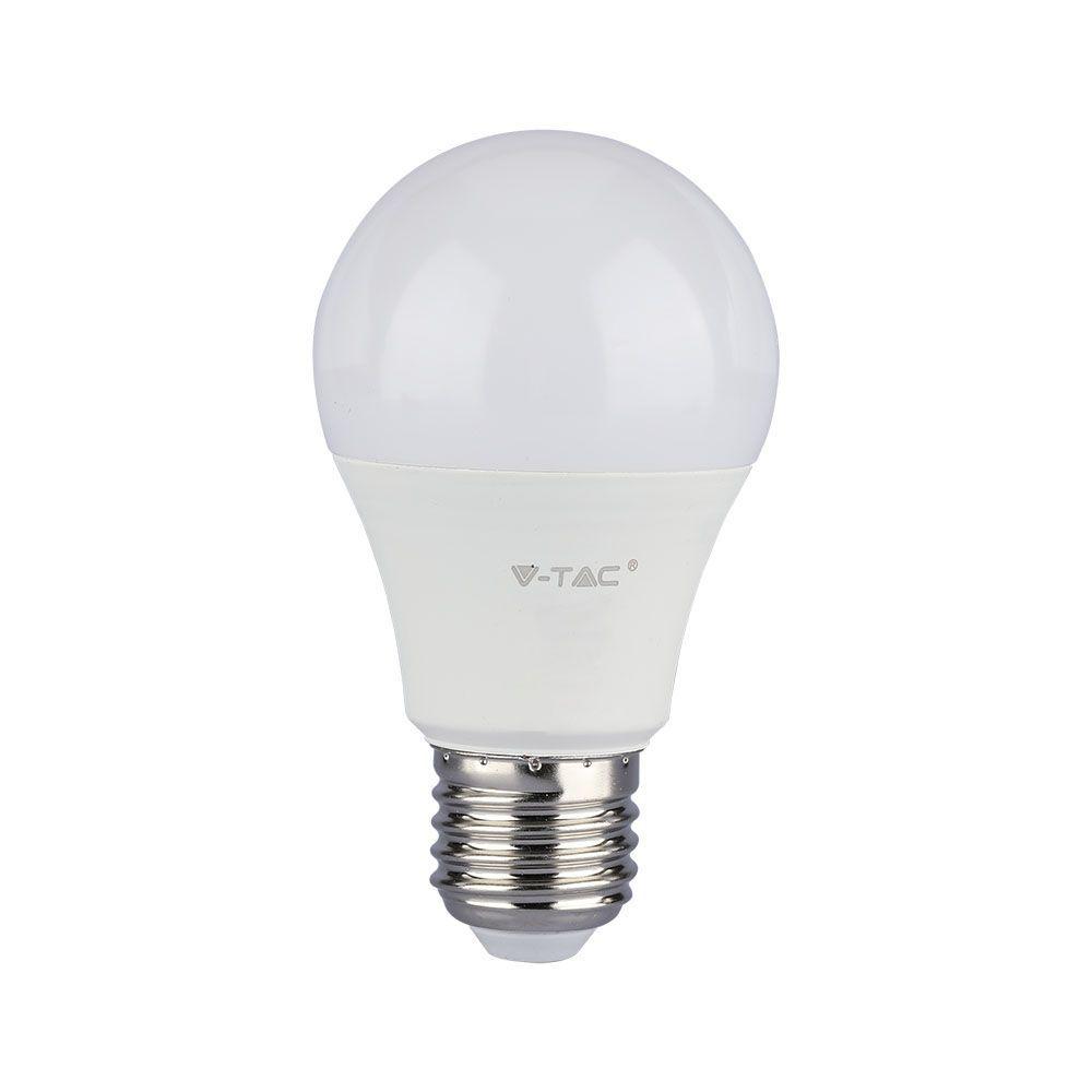 VT-2113 10.5W A60 LED PLASTIC BULB 6500K E27 3PC/PACK