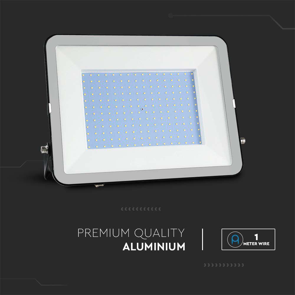 300W Naświetlacz LED SMD, Chip SAMSUNG, Barwa:4000K, Obudowa: Czarna, VTAC, SKU 10031