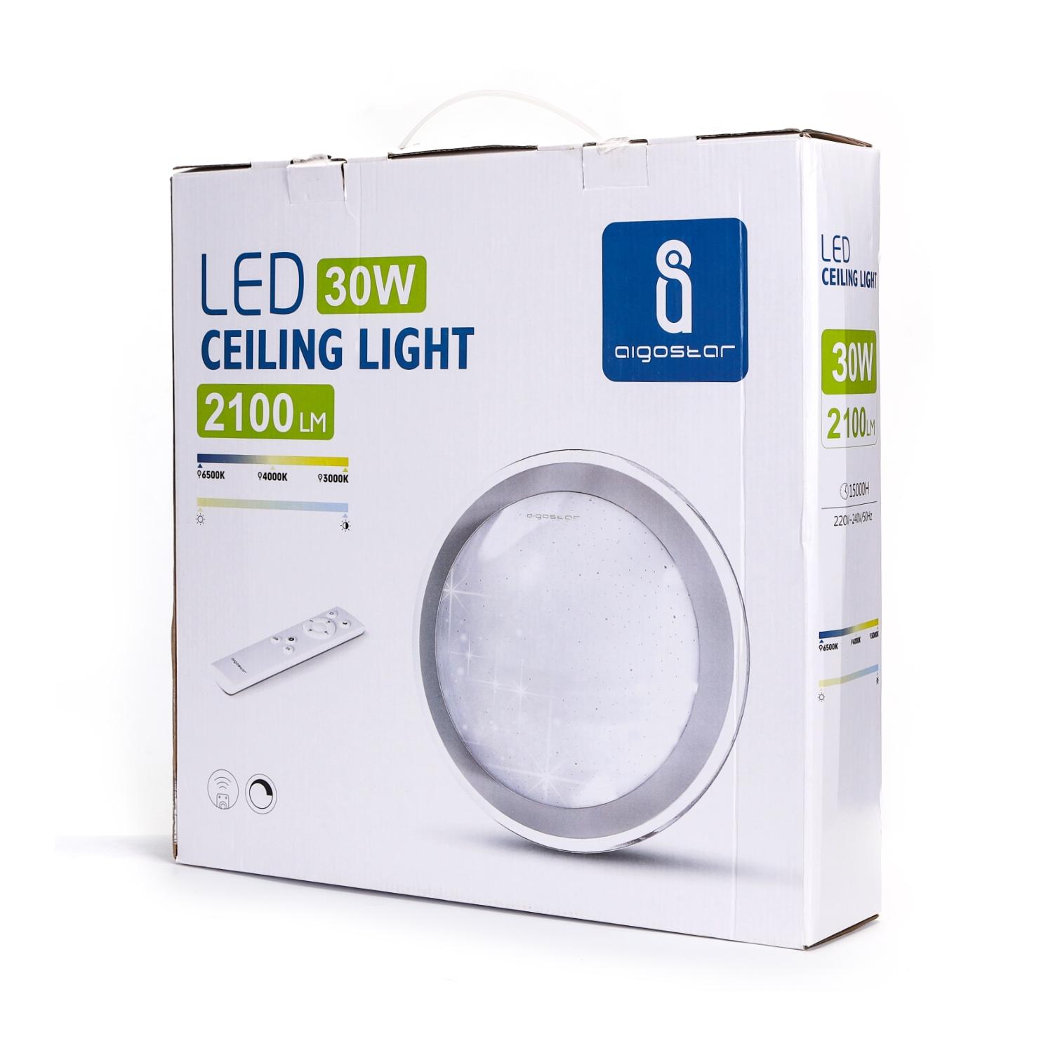 Ceiling Light 30W (LED MODEL 27W) 2700K/4000K/6500K D429*H96.1 mm