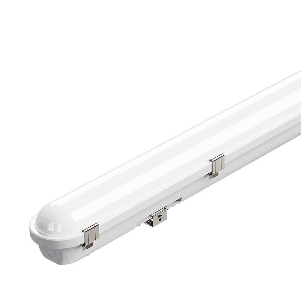 VT-41005ES 30W/40W/50W LED BATTEN FITTING SAMSUNG EMERGENCY SELF TEST 5FT 3IN1 IP65/IK10