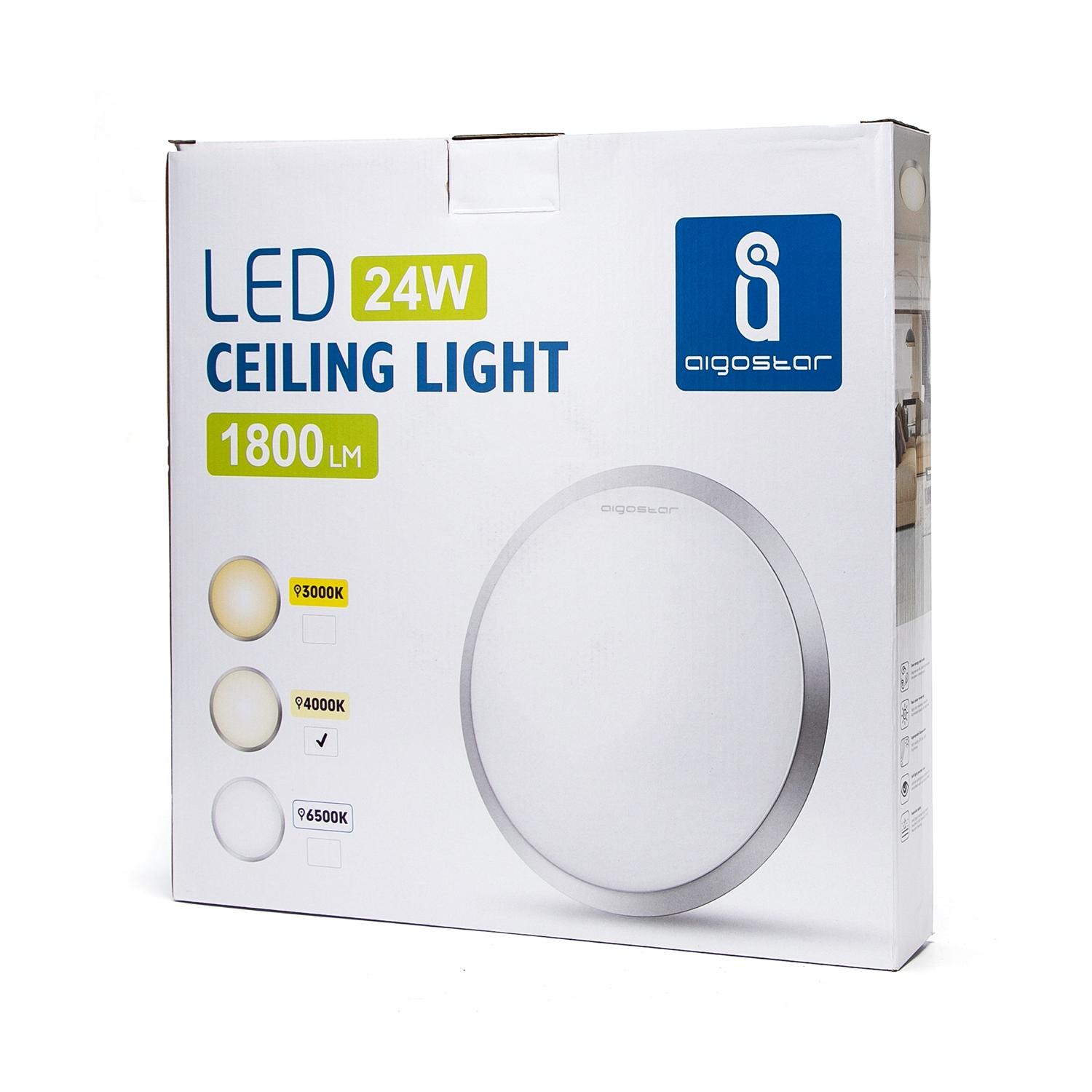 Ceiling Light 24W 4000K D380*H64 mm