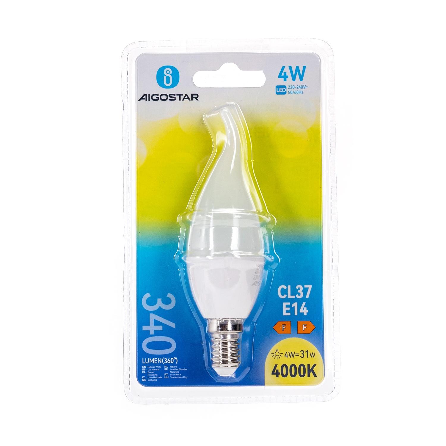 Żarówka LED CL37 E14 4W