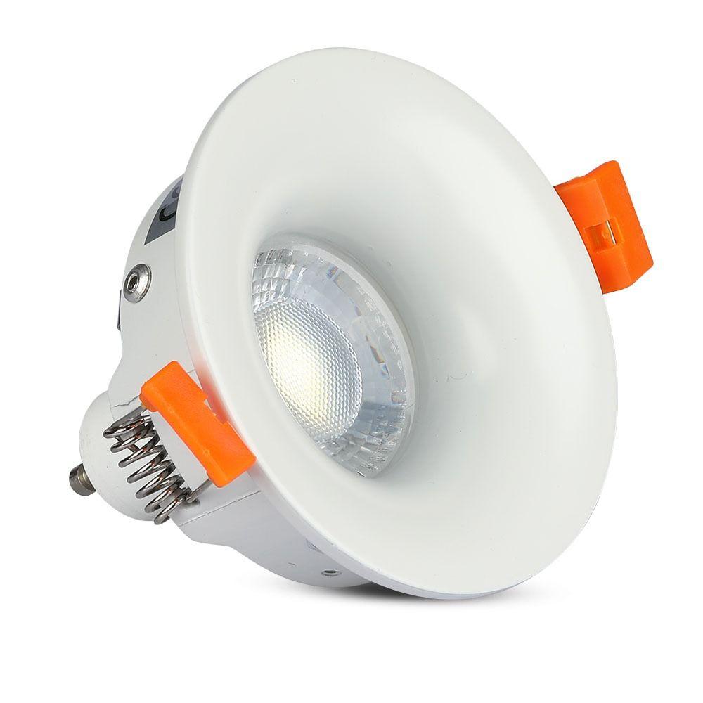 VT-876 GU10 FITTING ROUND-WHITE