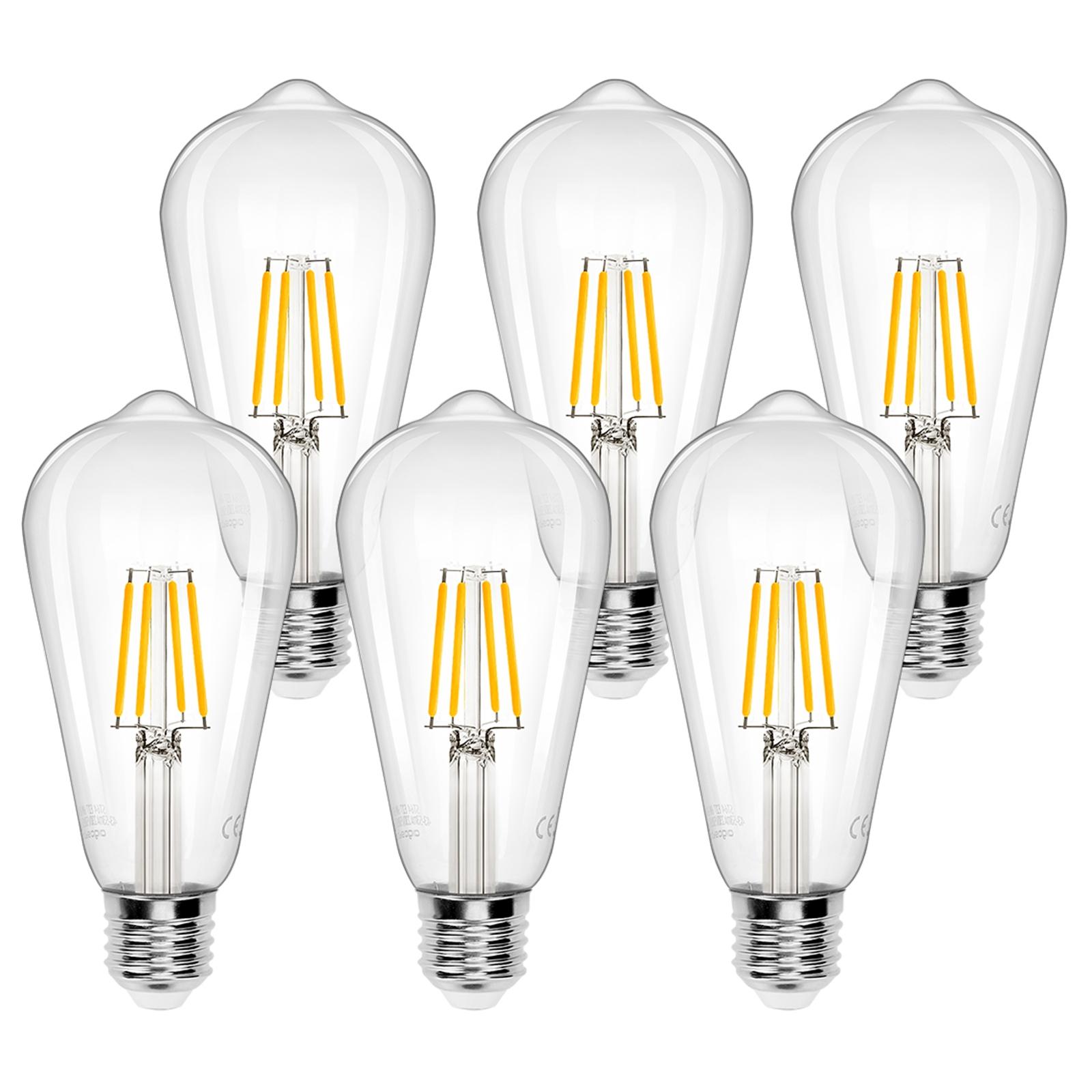 LED filament lamp ST64