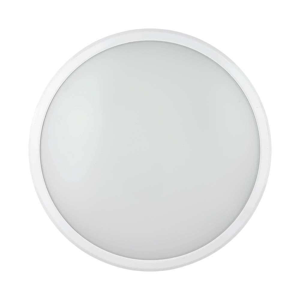 12W Plafon LED slim (Czujnik mikrofalowy), Chip SAMSUNG, Barwa:4000K, VTAC, SKU 21821