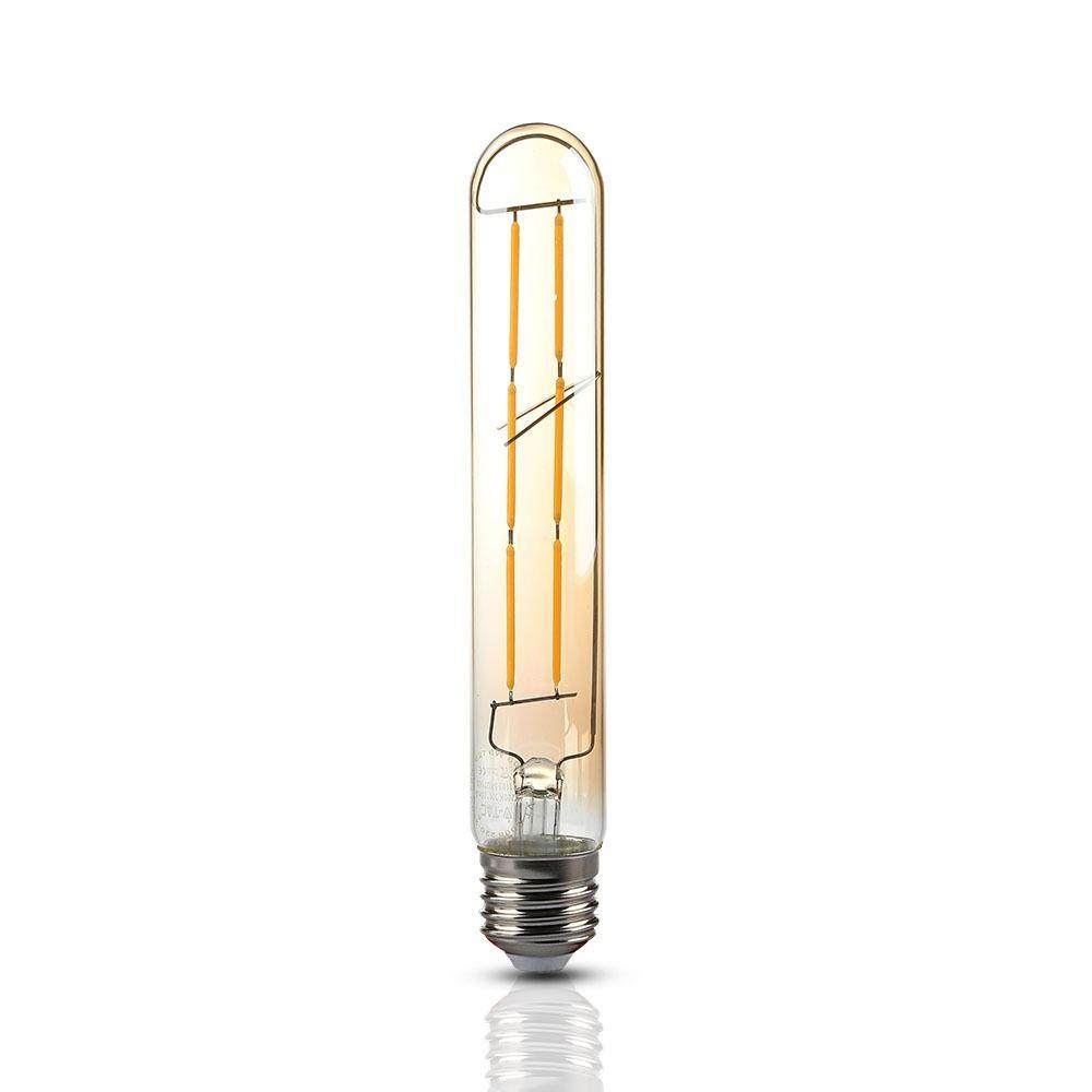 VT-2006 6W T30 LED FILAMENT BULB AMBER GLASS 2200K E27