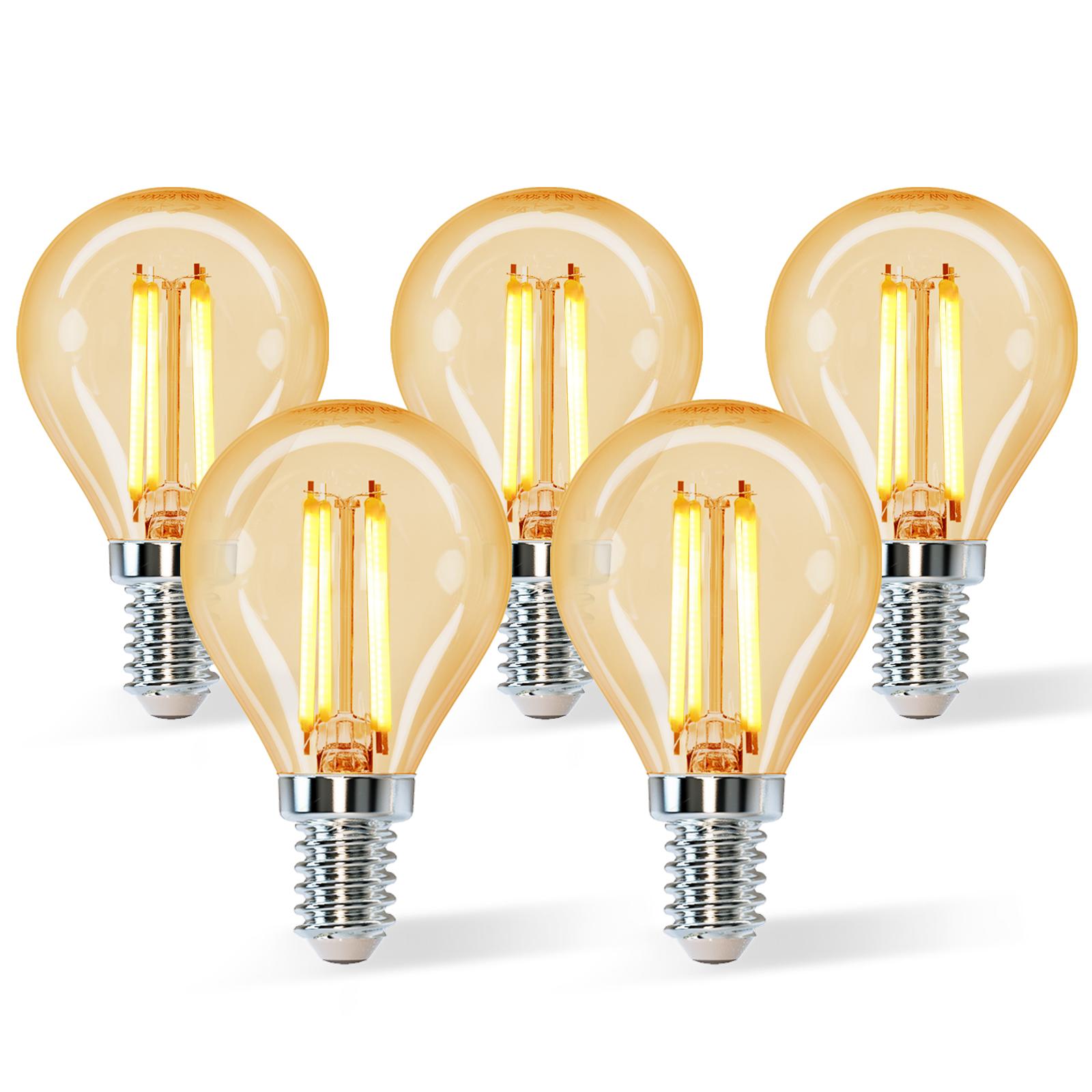 LED filament lamp G45