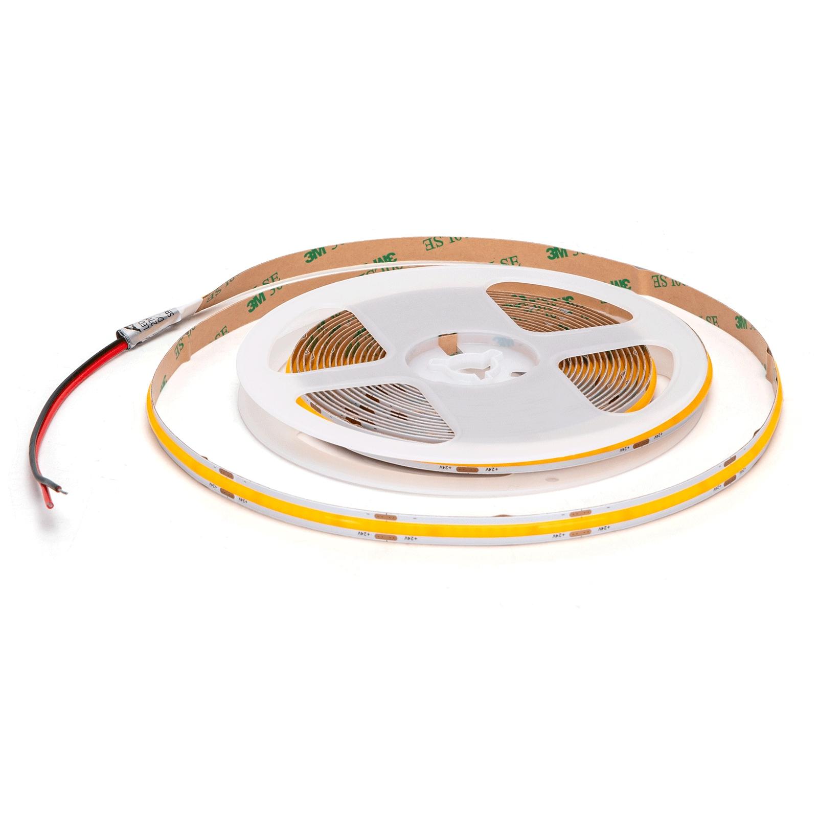 COB low voltage strip light,5m, 2700K