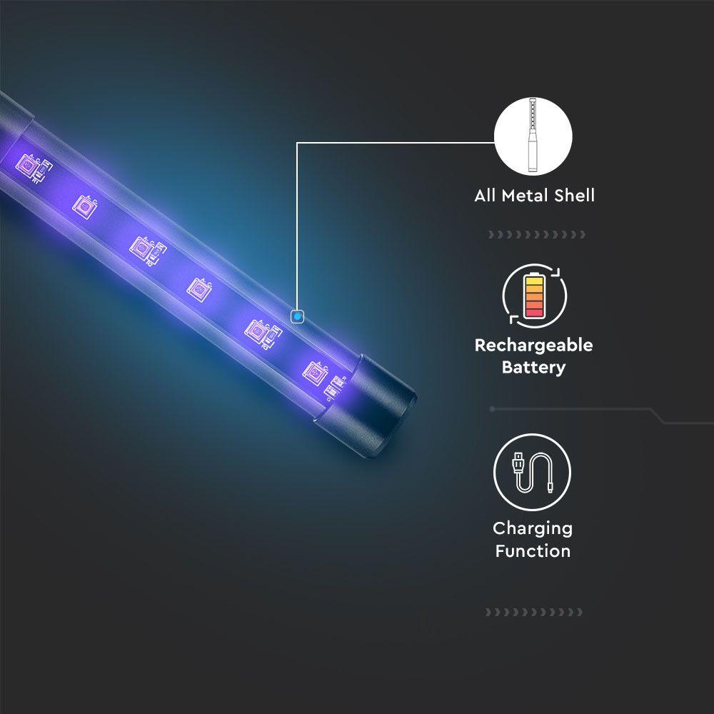 14W Disinfection lamp UV-C Mini, VTAC, SKU 11220