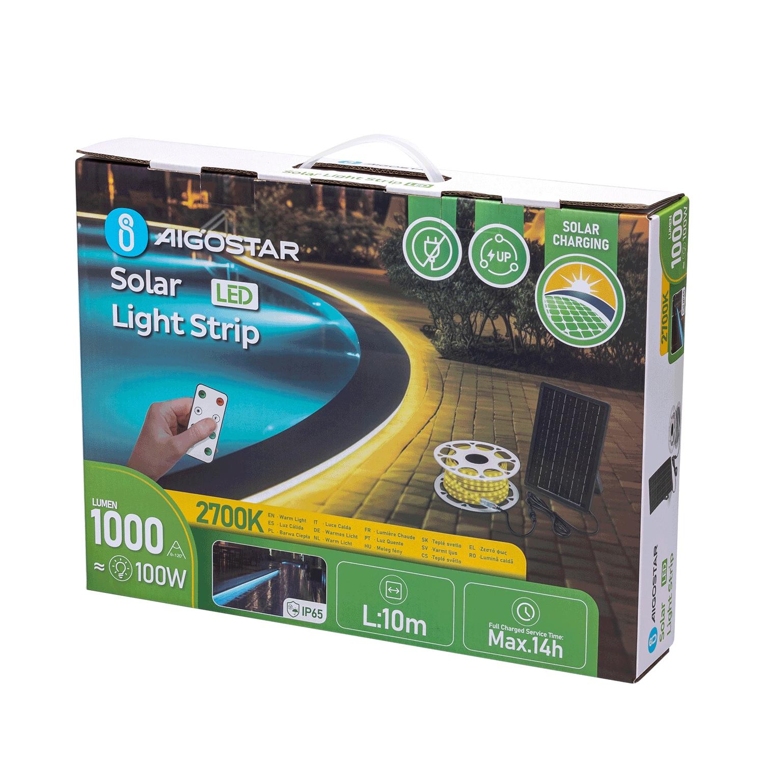 Solar light strips 100W IP65