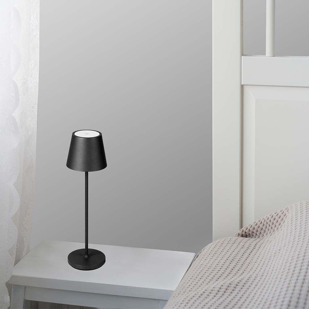 VT-7522 LED 2W TABLE LAMP 4400mA BATTERY 3000K IP54 BLACK BODY