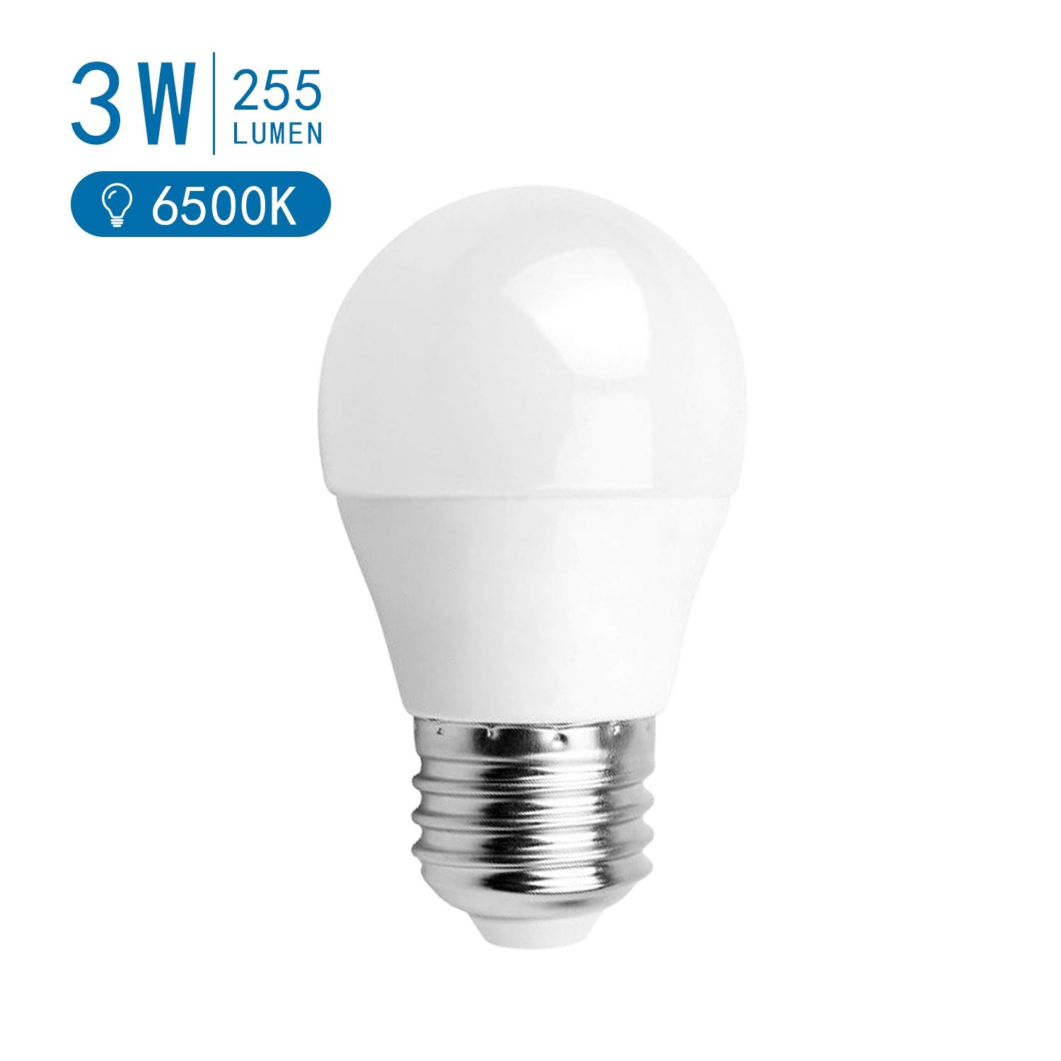 LED E27 G45 3W Światło dzienne