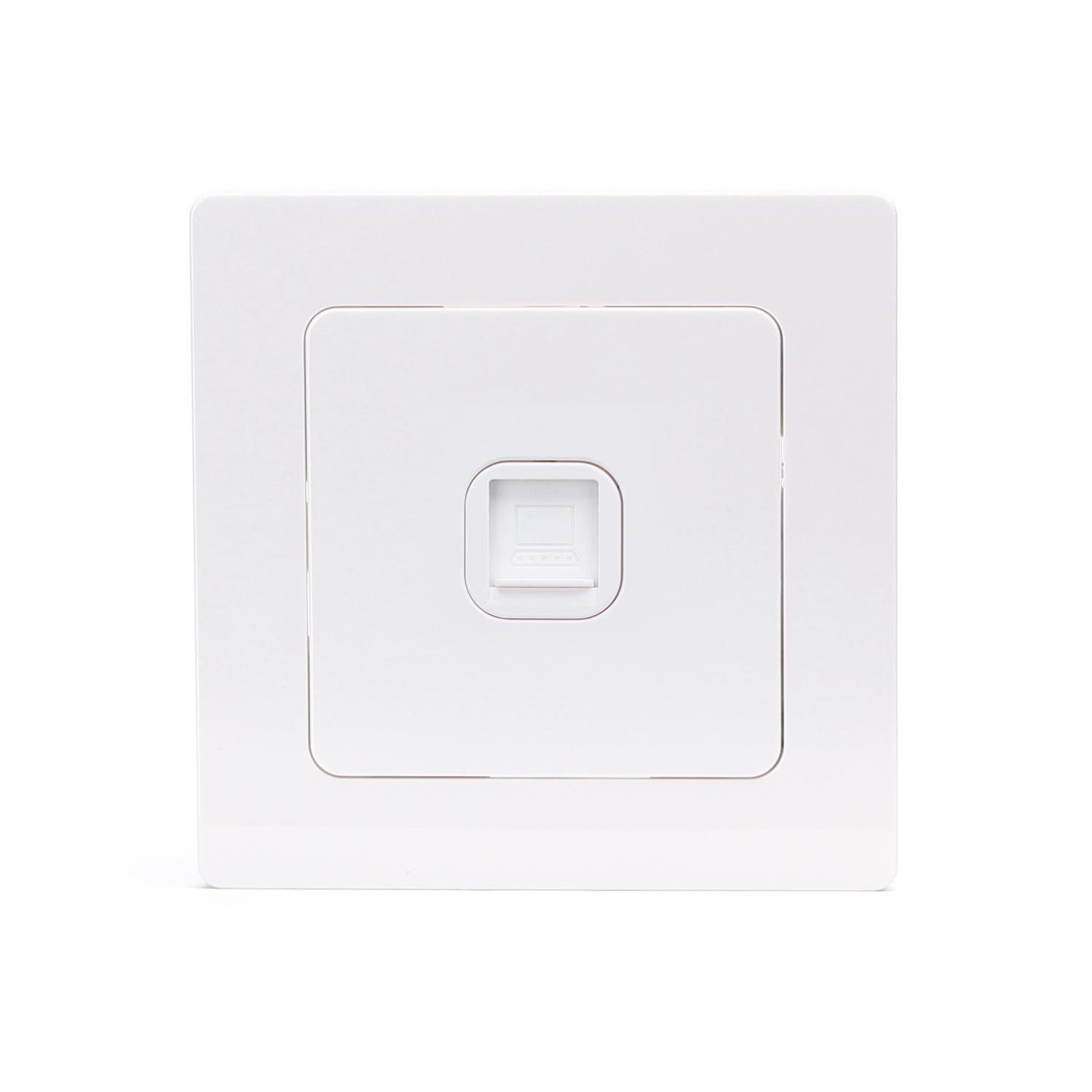 German-French One Way Computer Socket White