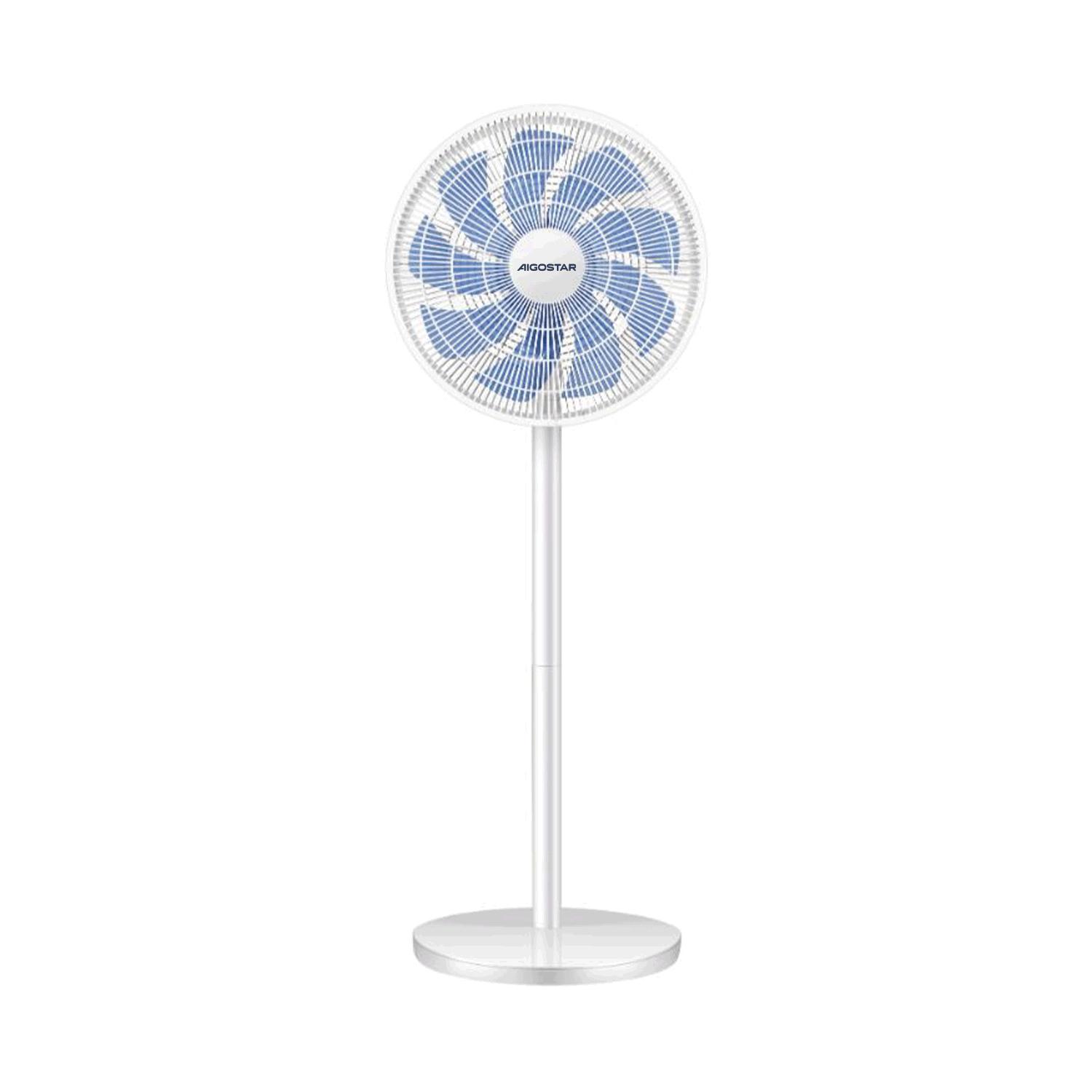 16-inch 9-blade remote control stand fan