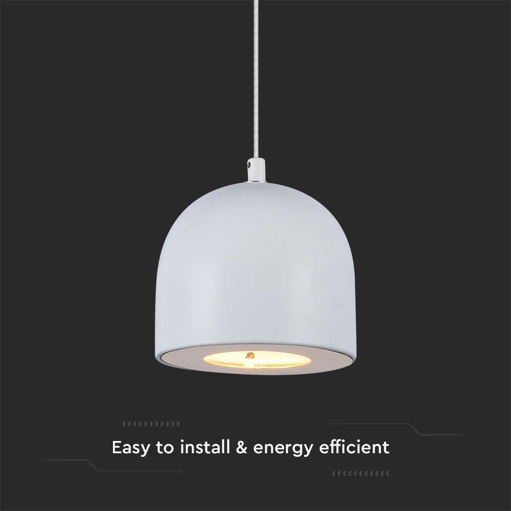 VT-7794 LED HANGING LAMP D:100 3000K LIGHT WHITE BODY