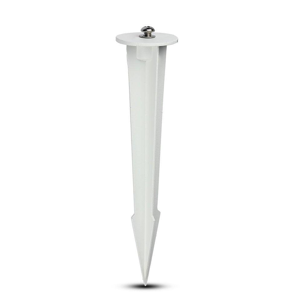 VT-854 FLOODLIGHT SPIKE -WHITE, D:35 X H150