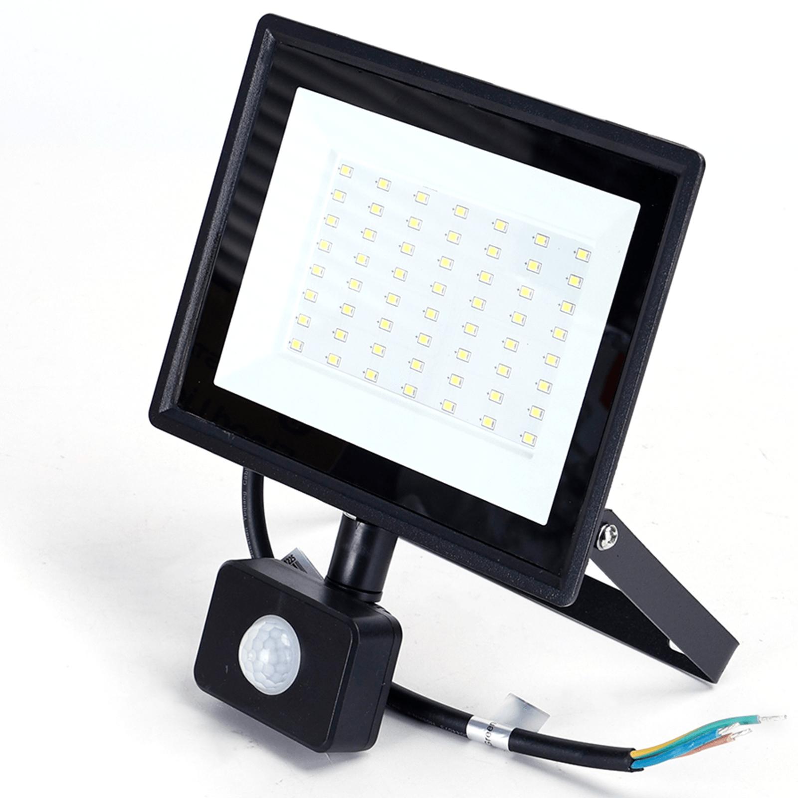 LED sensor floodlight 50W 4000K