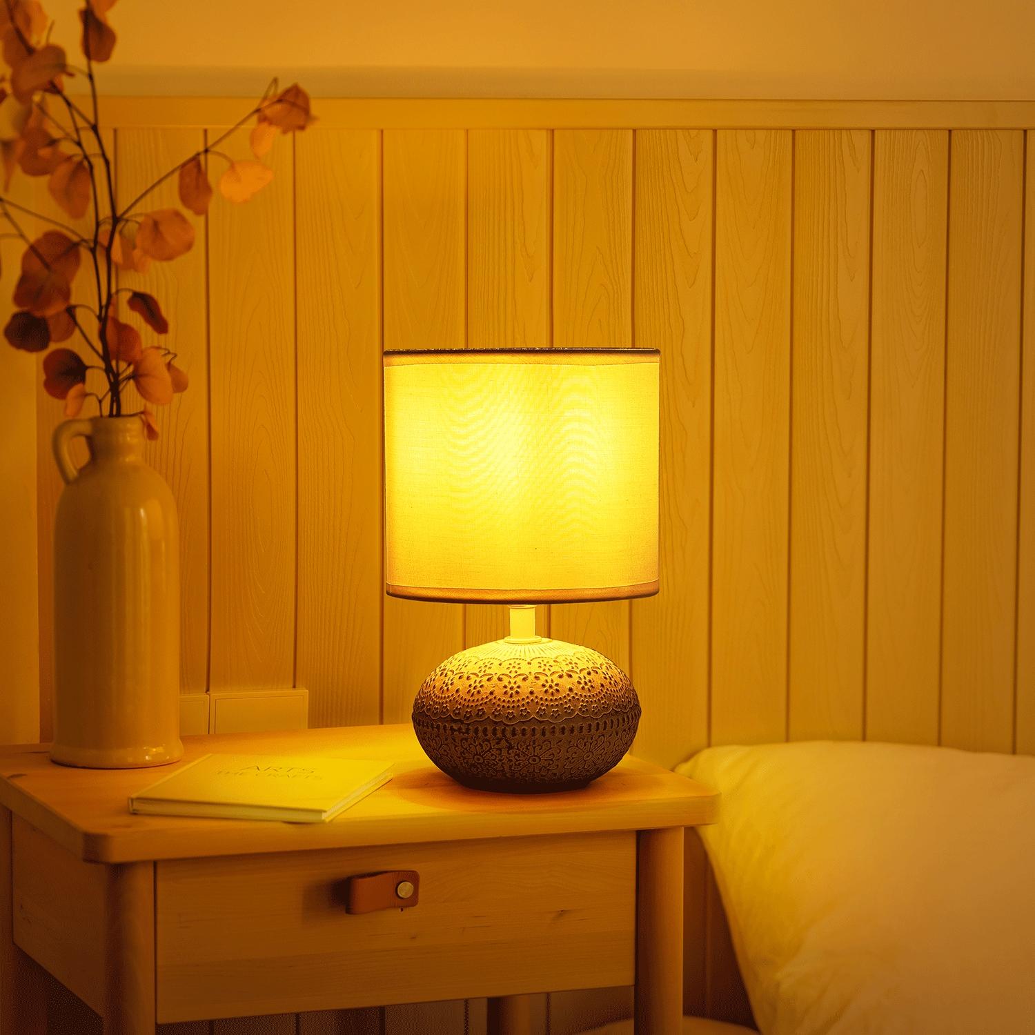 Ceramic Table Lamp (Without Light Source) E14