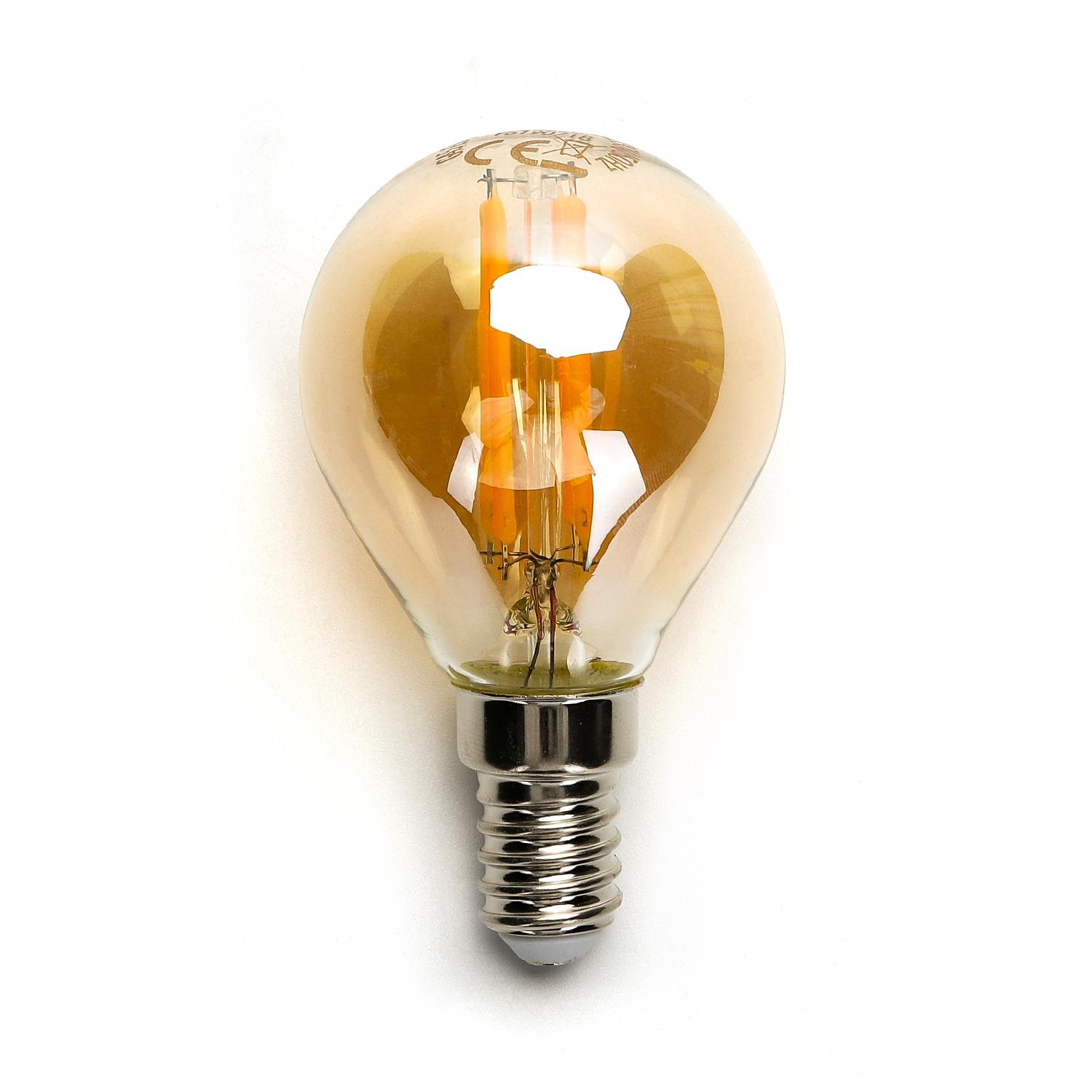 LED filament lamp G45