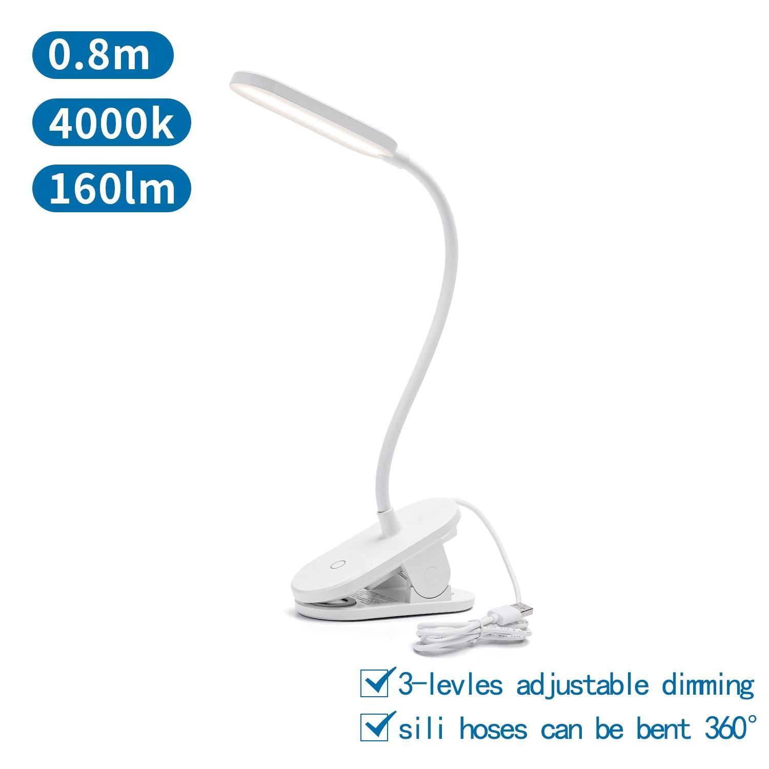 Lampa zaciskowa LED (z wtyczką) (2.5W,4000K)