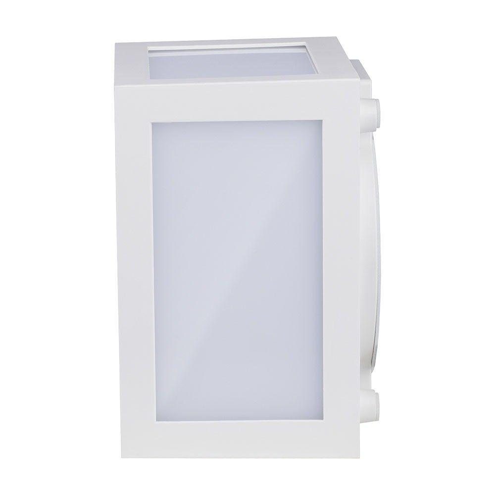 12W Lampa ścienna LED, Barwa:3000K, Obudowa: Biała, VTAC, SKU 8334