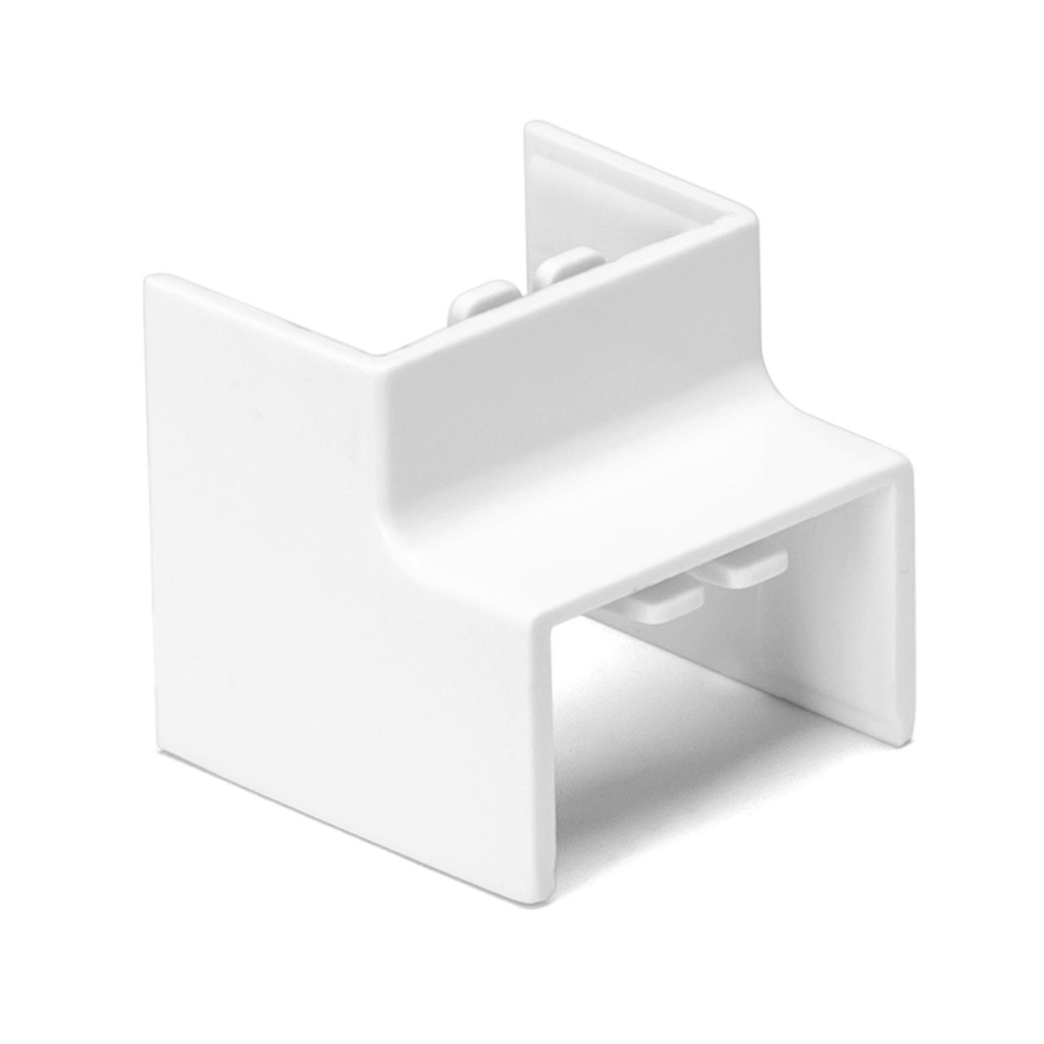 PVC Square Trunking Internal Bend White 40*25mm 4pcs