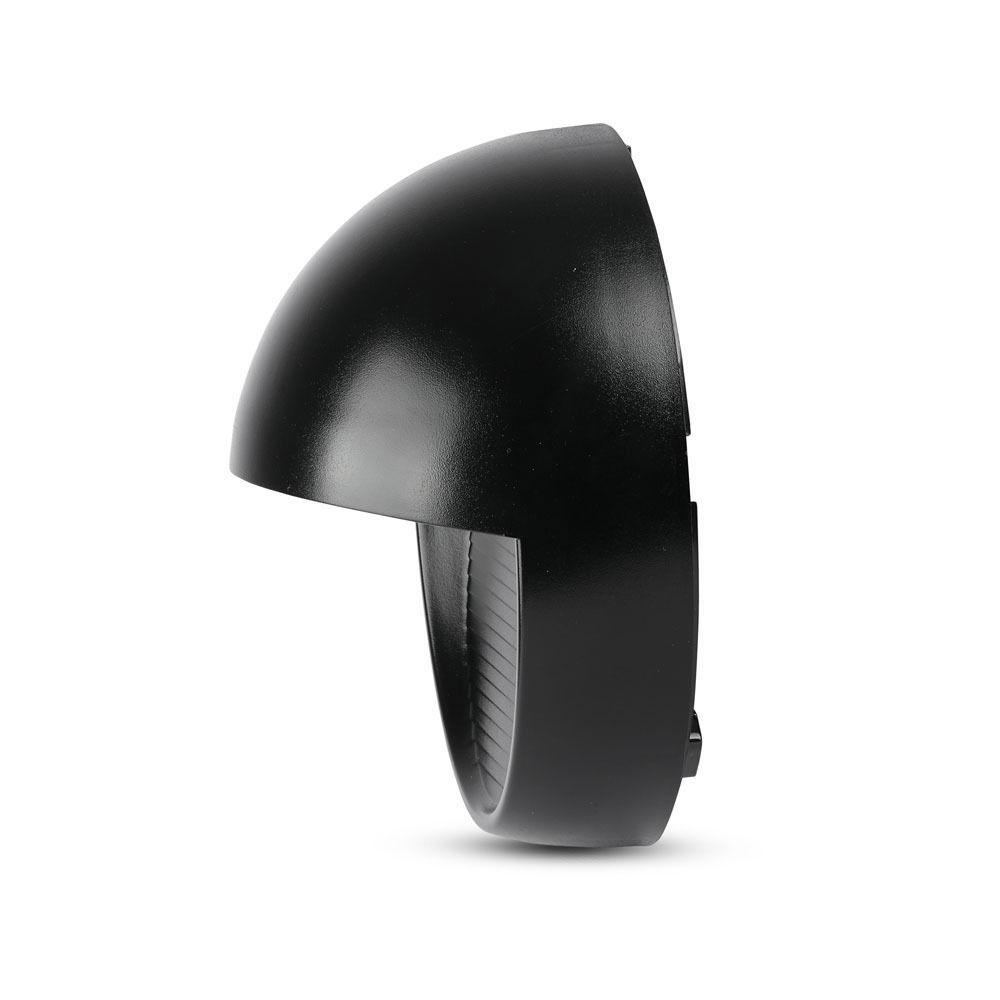 VT-1182 3W LED STEP LIGHT 3000K BLACK BODY ROUND