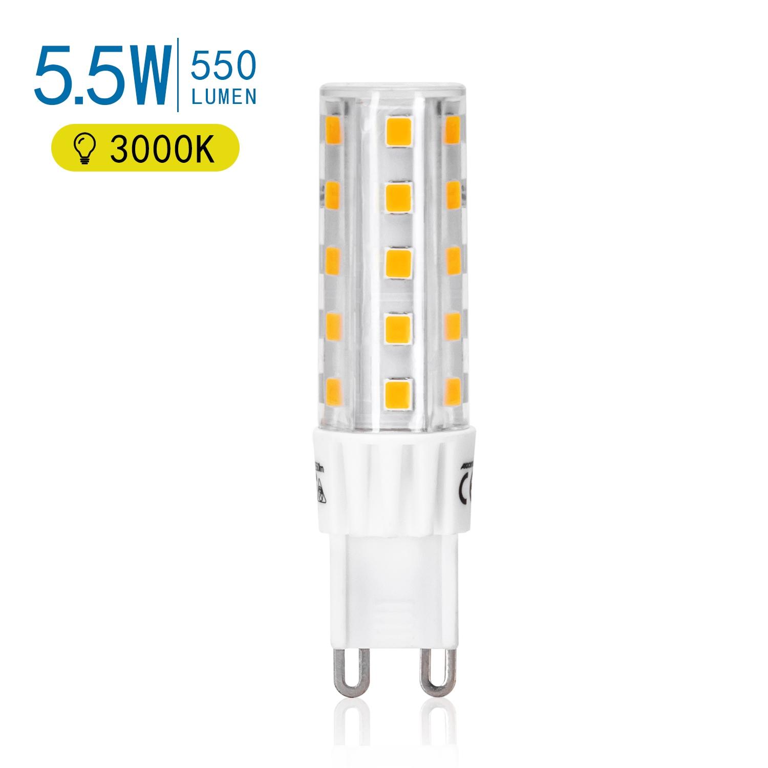 LED G9 5.5W Warm Light