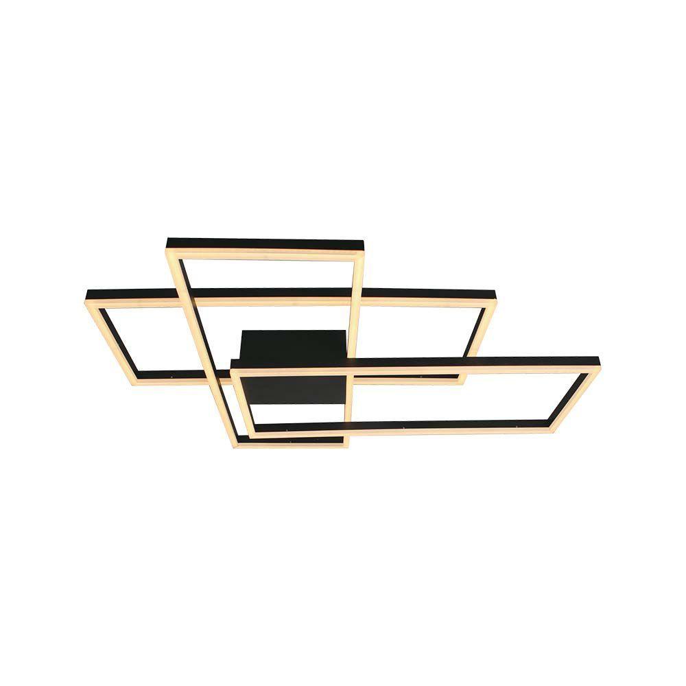 VT-7926 47W LED DECORATIVE CEILING LIGHT L90xW67x9CM 3000K BLACK BODY