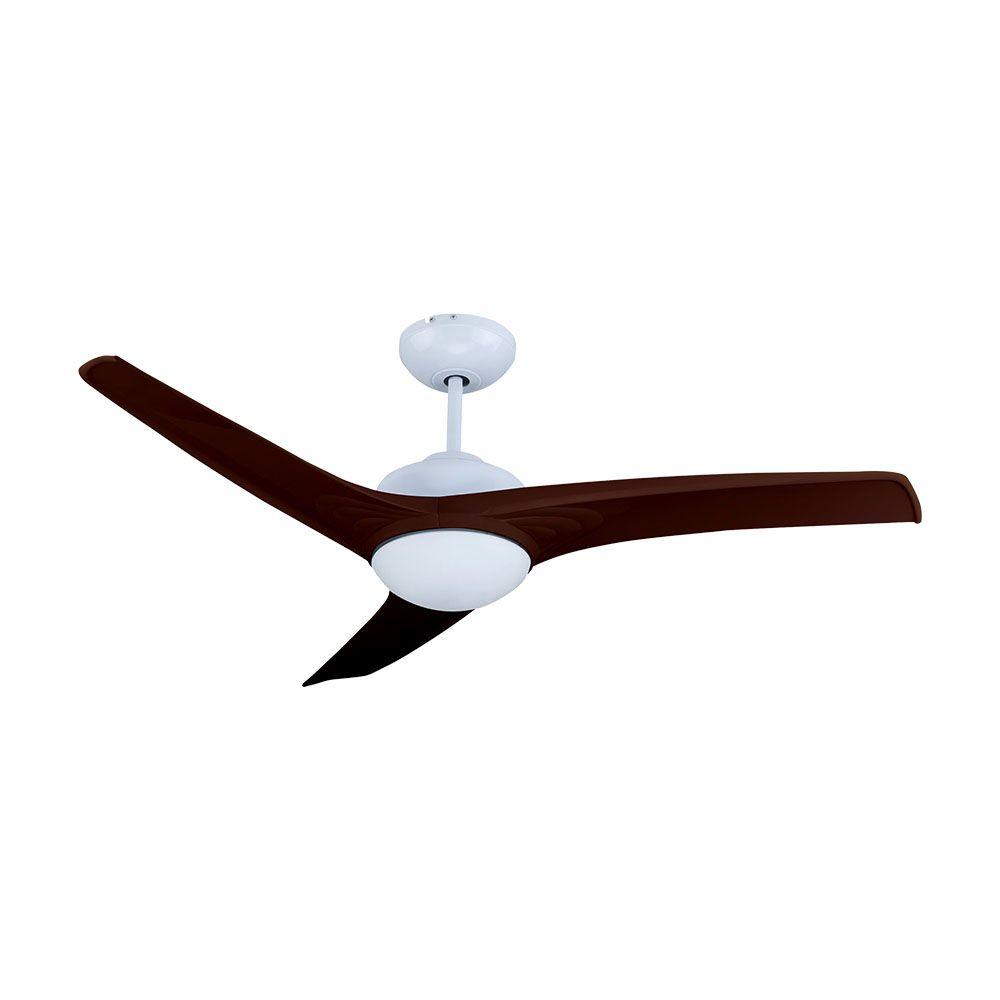 VT-6055-3 35W LED CEILING FAN WITH RF CONTROL-3 BLADES-DC MOTOR-BROWN