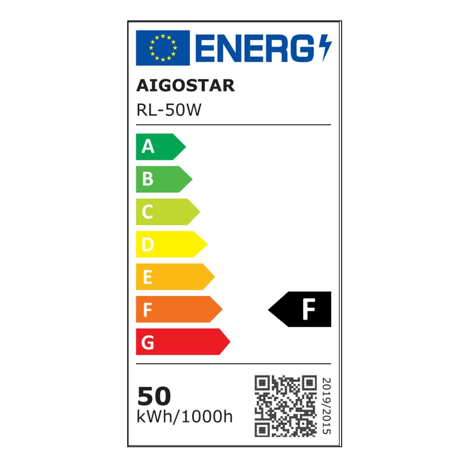 DOB LED slim street light 50W