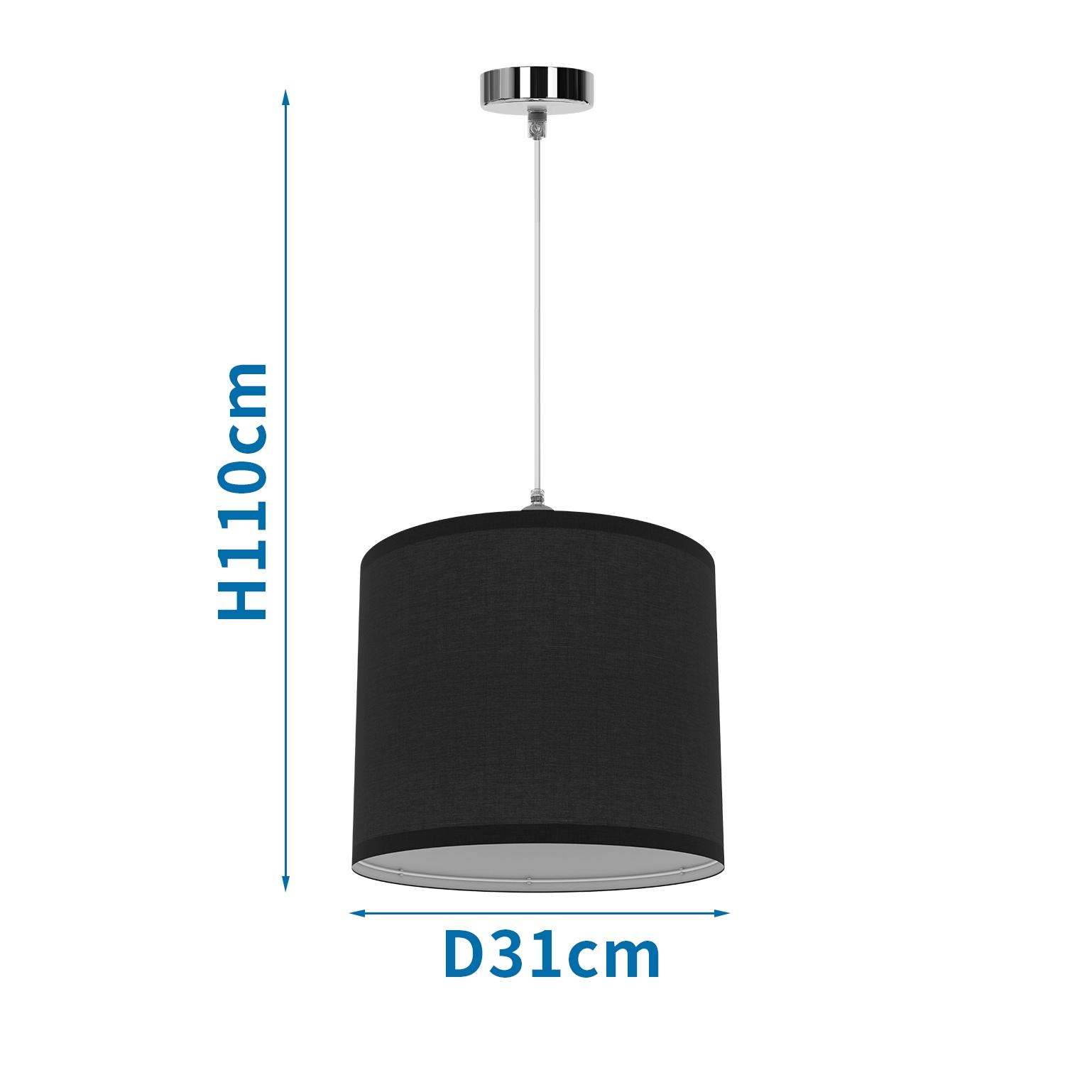 Pendant light ( Iron & fabric )