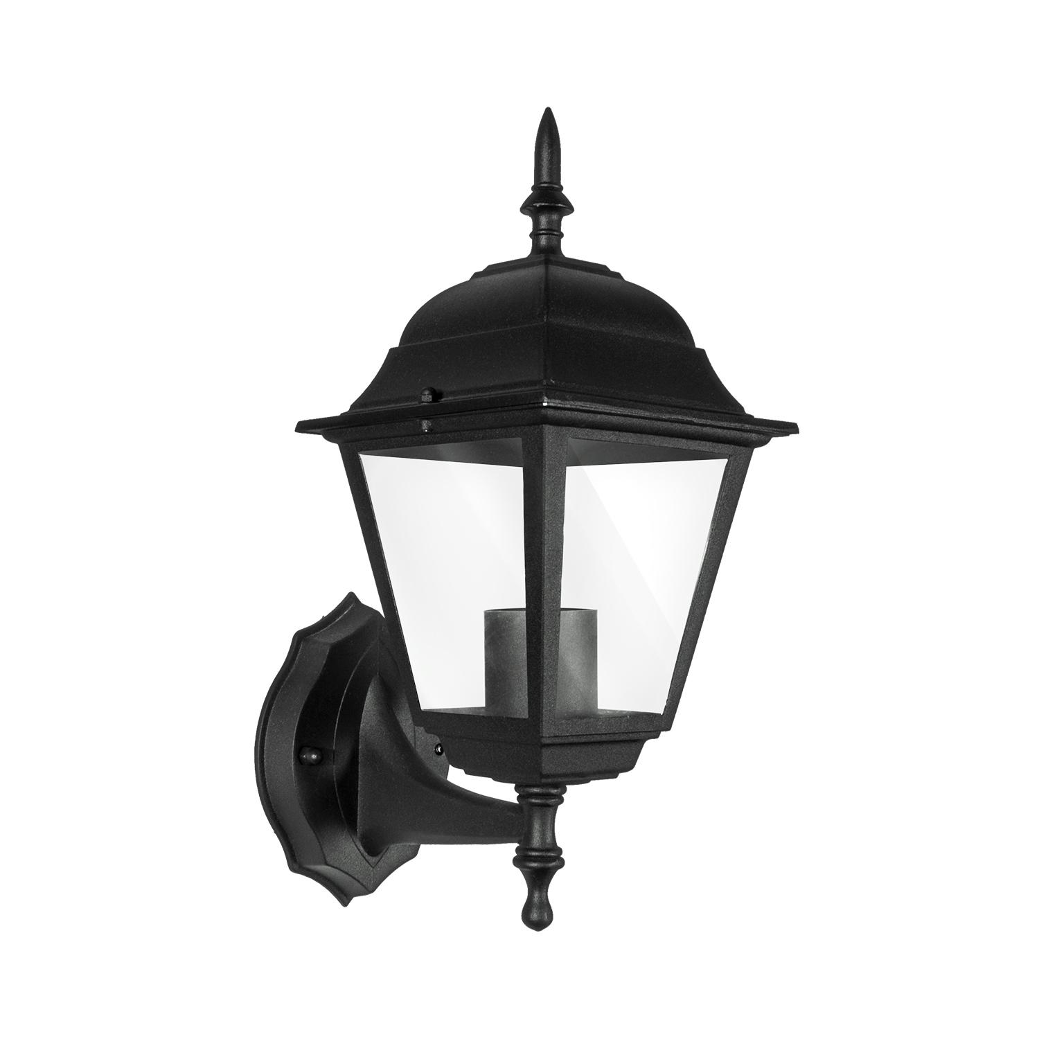 Vintage Wall Light Black (Without Light Source) E27